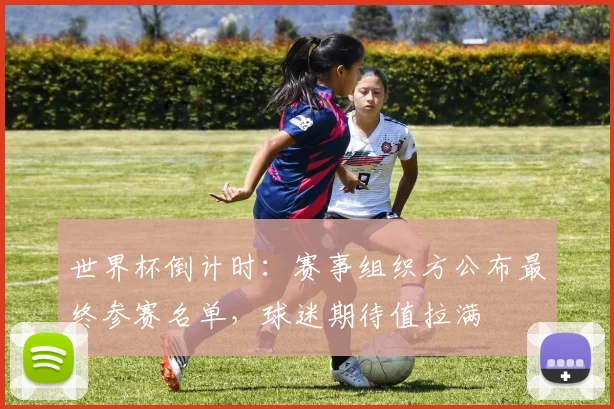 世界杯倒计时：赛事组织方公布最终参赛名单，球迷期待值拉满